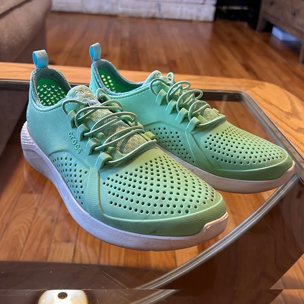 Croc sneakers